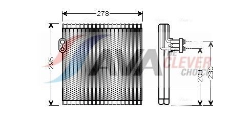 Купить Испаритель кондиционера Лексус РХ 270/350/450H AGL10, GGL15, GYL15